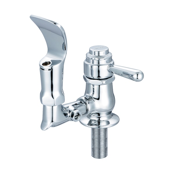 Central Brass Drinking Faucet, NPSM, Single Hole, Polished Chrome, Weight: 3.27 0364-L - main